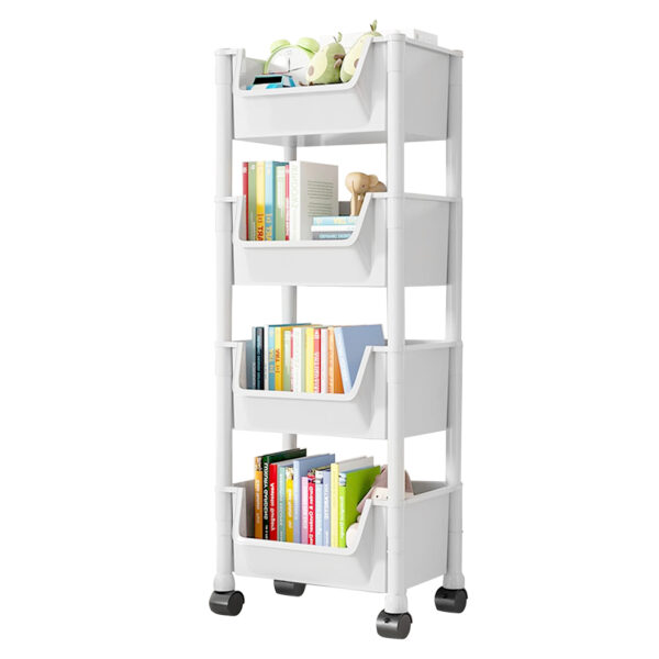 Versatile Eco-Friendly Storage Shelf | Mobile Storage Solution for Home and Office